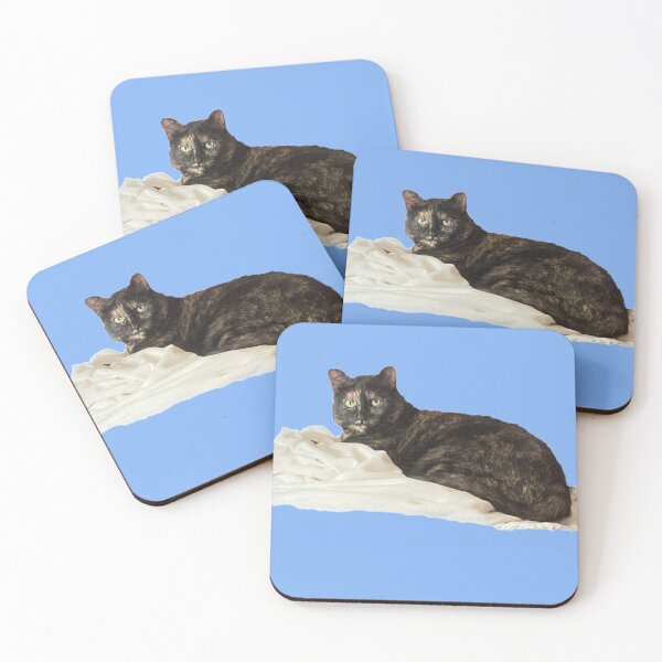 Item preview, Kitty on a Soft Blanket Cloud  designed and sold by Amanda1775.
