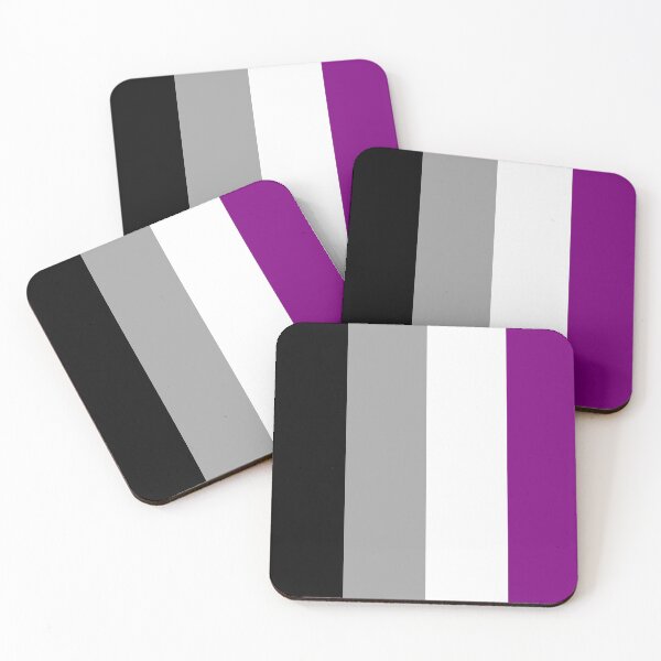 Item preview, Asexual Pride Vertical Stripes designed and sold by beccamax.