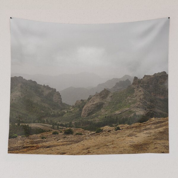 Item preview, Vista de las Montañas Nubladas designed and sold by GoodVibesOcean.