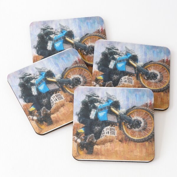 Item preview, Off-road Adventure motorcycle - original artwork by Vart designed and sold by vartstudio.