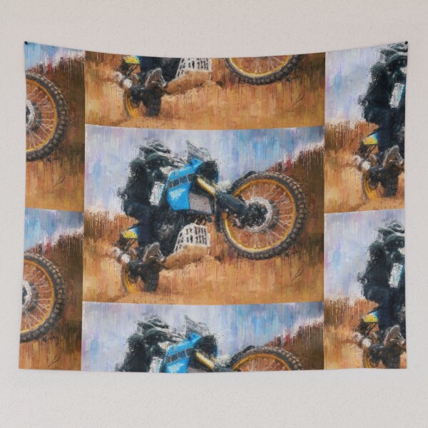 Item preview, Off-road Adventure motorcycle - original artwork by Vart designed and sold by vartstudio.