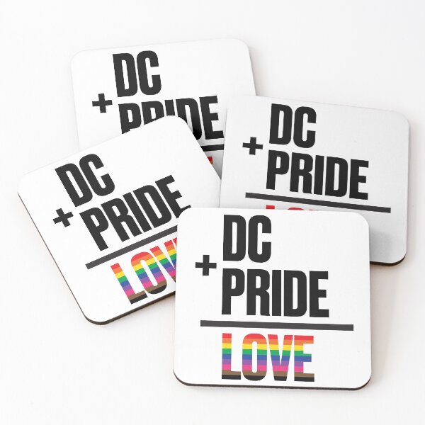 Item preview, DC + PRIDE = LOVE designed and sold by LOVE+LOVE Design.