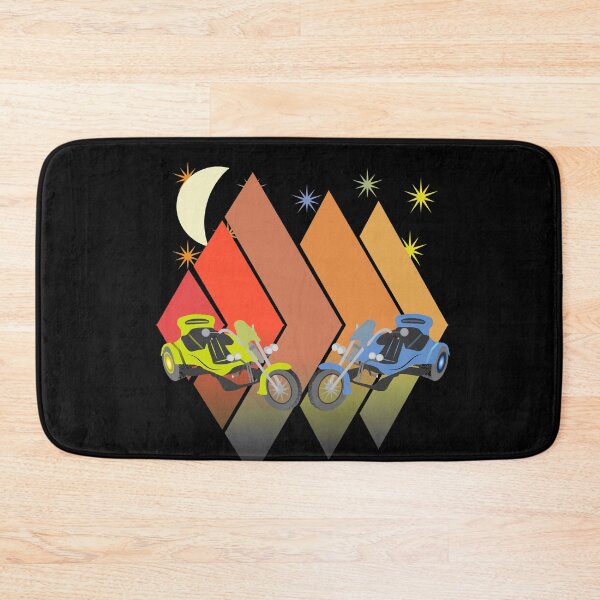 Item preview, Two trikes with mountains, stars and the moon. designed and sold by Bodino.