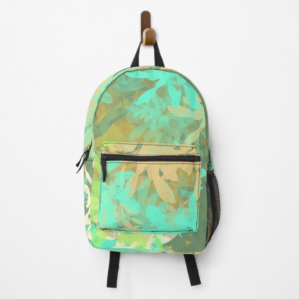 Item preview, Green Leaves Digital Abstract Pattern Design designed and sold by AMSonArt.