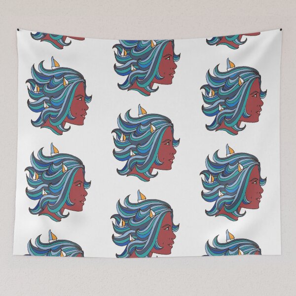 Item preview, Sea girl designed and sold by NitArtCafe.