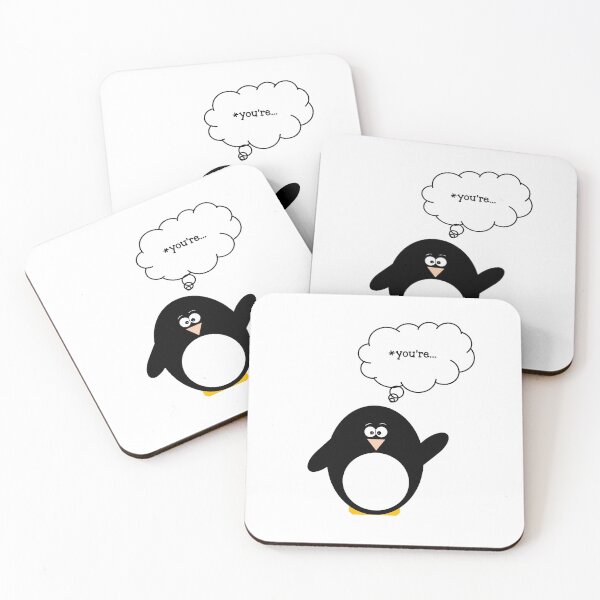 Item preview, Cute Penguin Funny Penguin You're Grammar  designed and sold by lisaamakye.