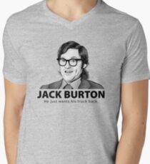 Jack Burton wants his truck back! Men's V-Neck T-Shirt