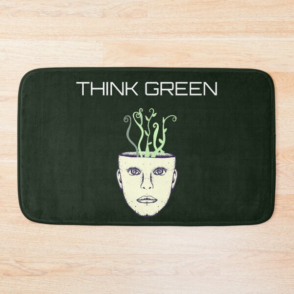 Item preview, Think Green - Mind Blooming  designed and sold by Nostraw.