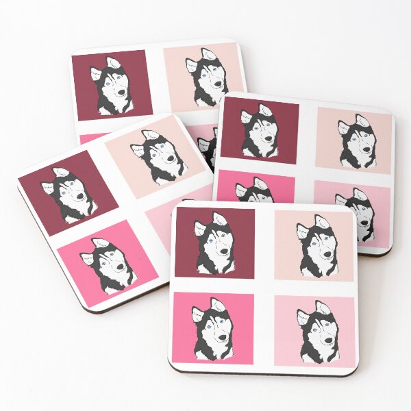 Item preview, Siberian Husky: Pink  designed and sold by rmcbuckeye.