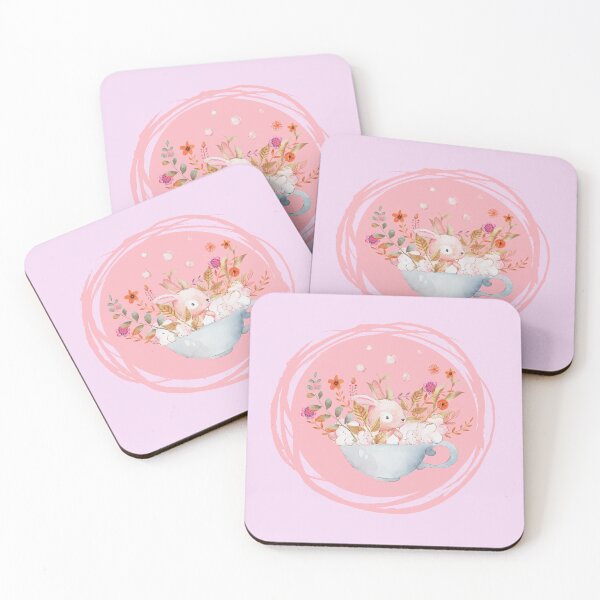 Item preview, Watercolor Bunny In A Cup designed and sold by Avani01.