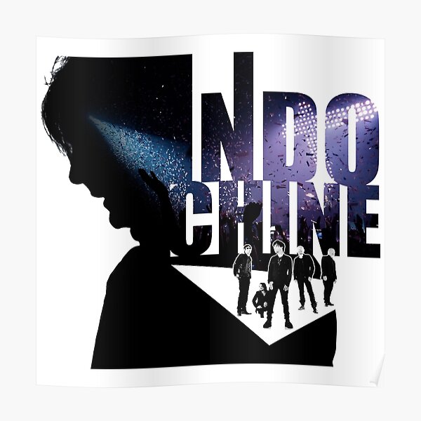 Meilleur design clair du logo du groupe chanteur pop rock de France Poster