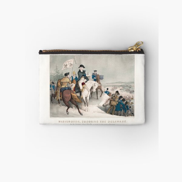 Aperçu de l'œuvre Washington traversant le Delaware avant la bataille de Trenton créée et vendue par warishellstore.