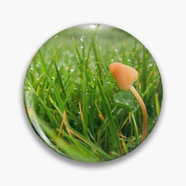 Item preview, Young Vivid Magic Mushroom in Nature designed and sold by MushroomMagical.