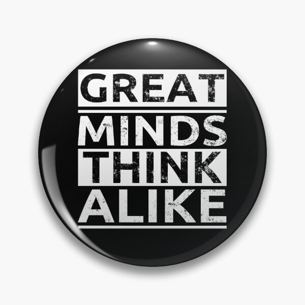 Item preview, Great Minds Think Alike - Great Personalities Collaboration Gift designed and sold by leofel.