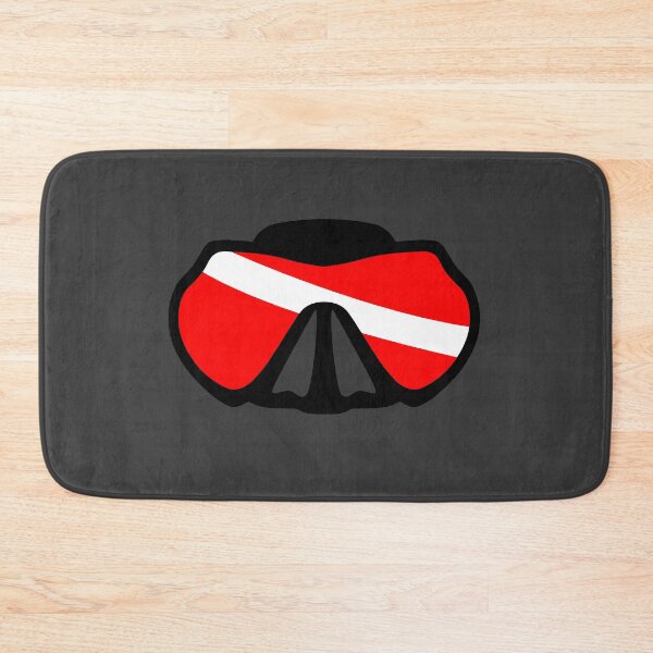 Item preview, SCUBA Diving Mask Reflecting Dive Flag designed and sold by gstrehlow2011.