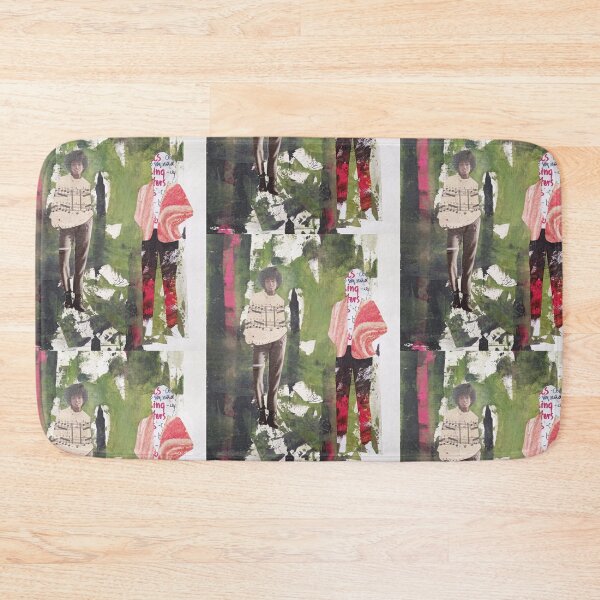 Item preview, Two sisters, 2 girls, walking in forest, abstract collage composition designed and sold by NessArtByEwa.