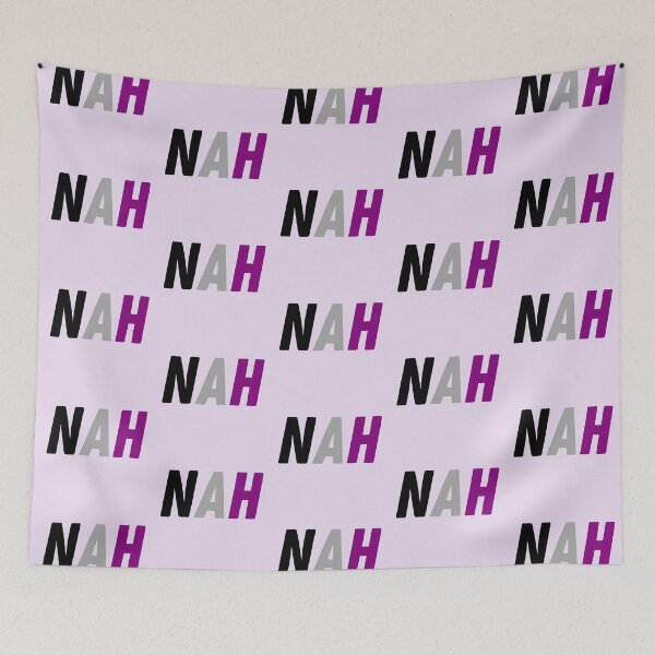 Item preview, NAH - Asexual Pride designed and sold by beccamax.