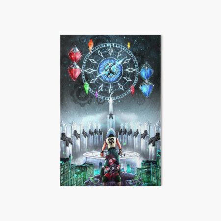 Vista previa del artículo con la obra «La batalla final (póster de Kingdom Hearts DDD)», diseñado y vendido por Christopher Adcock.