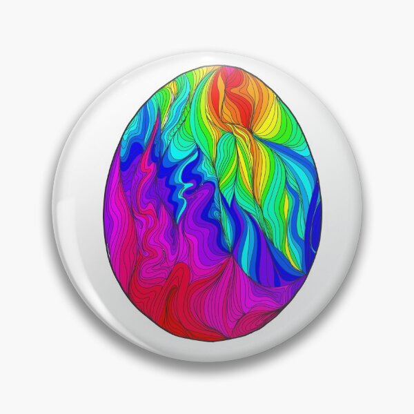 Item preview, Trippy easter egg designed and sold by CreativePetlin.