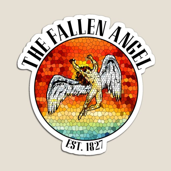 Aperçu de l'œuvre Le logo de l'ange déchu créée et vendue par Jacque  II OnTheSamePage.