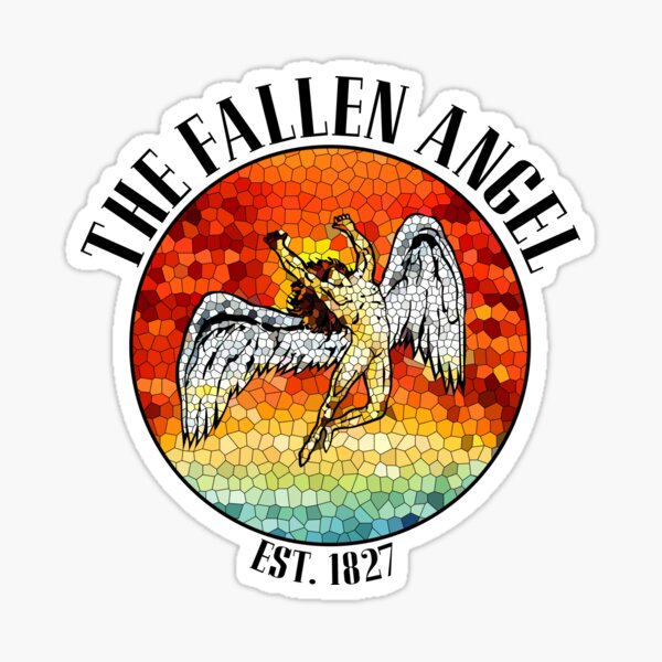 Aperçu de l'œuvre Le logo de l'ange déchu créée et vendue par Jacque  II OnTheSamePage.
