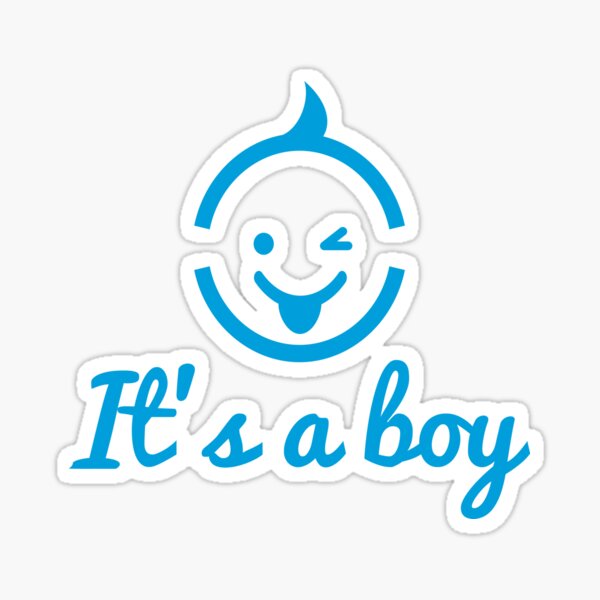 Item preview, it's a boy design with cute face icon  designed and sold by beakraus.