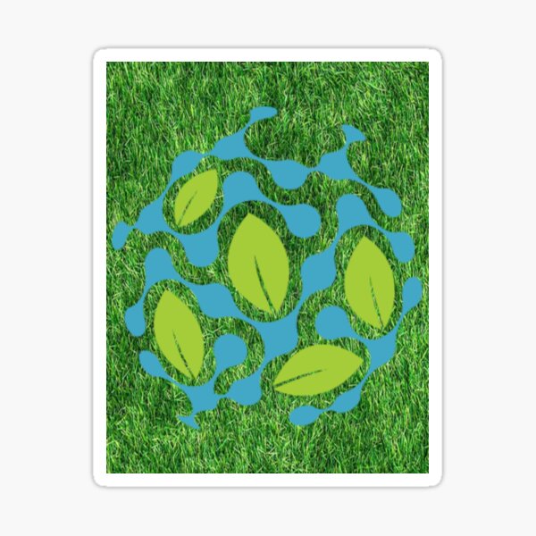 green grass Sticker
