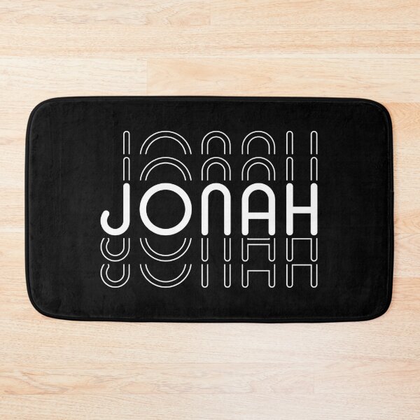 Item preview, Jonah Name in Black and White Style designed and sold by Time-is-Money.