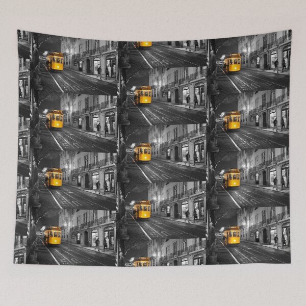 Item preview, Streets of Lisbon Portugal designed and sold by KevinTPerry.