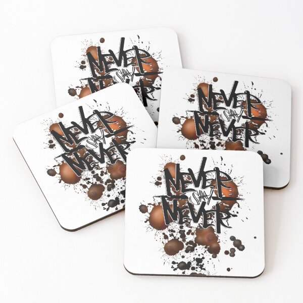 Item preview, never say never designed and sold by BangArtStore.
