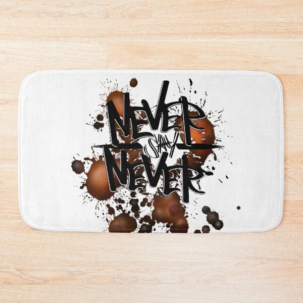 Item preview, never say never designed and sold by BangArtStore.