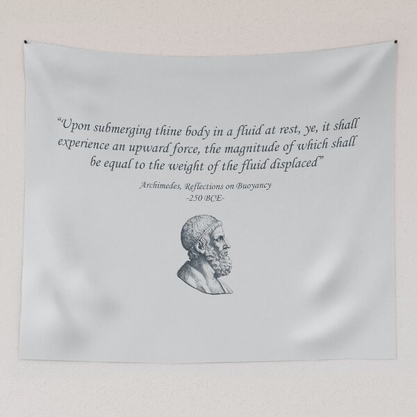 Item preview, Archimedes on Buoyancy designed and sold by DeepSpaceDesigns.