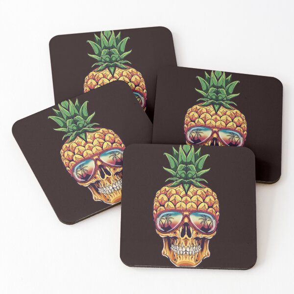 Item preview, pineapple skull designed and sold by ColorCollection.