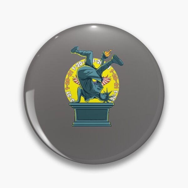 Item preview, Statue of Liberty makes headstand 1-20-21 designed and sold by FalkDania.