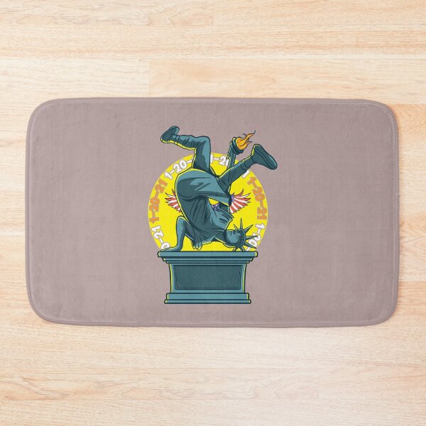 Item preview, Statue of Liberty makes headstand 1-20-21 designed and sold by FalkDania.