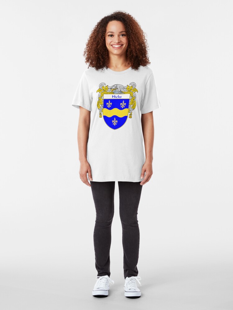 "Hicks Coat of Arms/Family Crest" Tshirt by IrishArms Redbubble