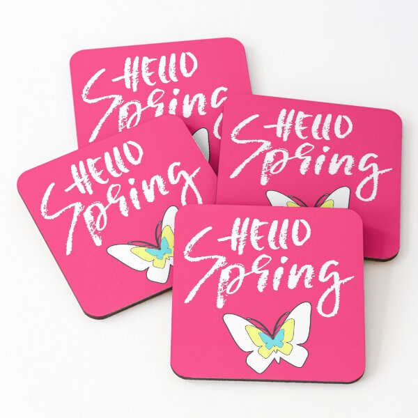 Item preview, Hello Spring, Pink For Spring Time Season Lovers-Colorful Easter,Spring Flowers  designed and sold by WW-Designz.