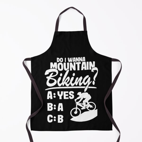 Item preview, Do I Wanna Mountain Biking? Downhill MTB Gift Funny Quotes designed and sold by Stronzi.