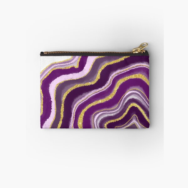 Item preview, Purple and Gold Geode Agate designed and sold by Julie Erin Designs.
