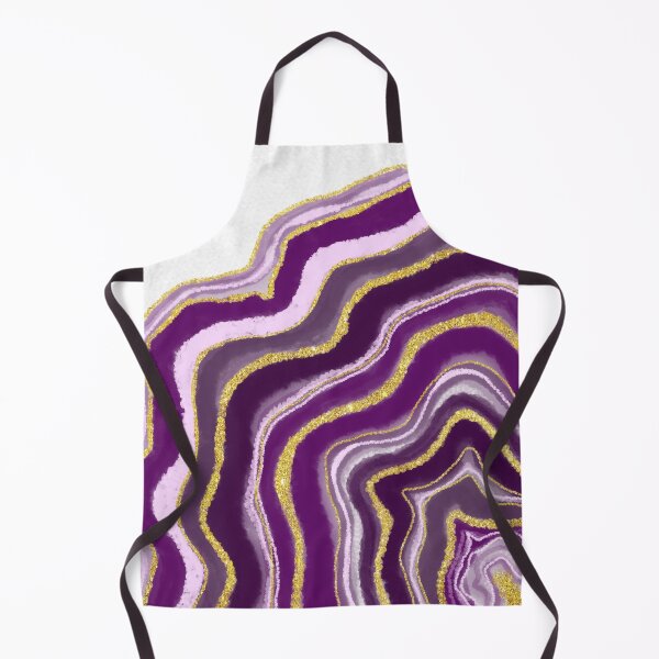 Item preview, Purple and Gold Geode Agate designed and sold by Julie Erin Designs.
