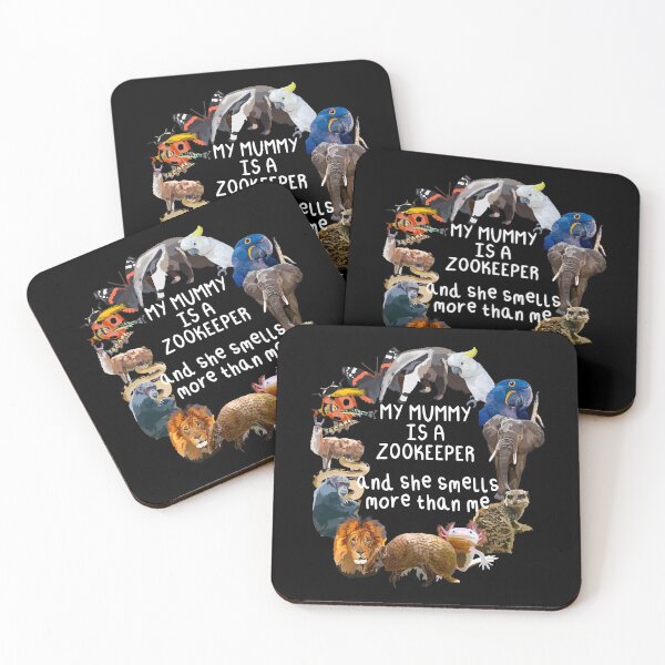 Item preview, M is for Mummy Zookeeper, Mummy Zookeeper Design – Dedicated Wildlife Care and Passionate Animal Keeper Artwork designed and sold by PrettylittlepastelUk.