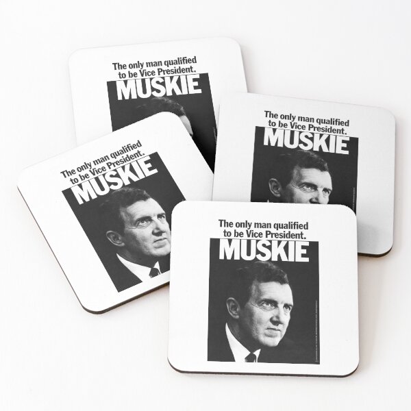 Item preview, Muskie - The Only Man Qualified To Be Vice President - 1968 designed and sold by warishellstore.