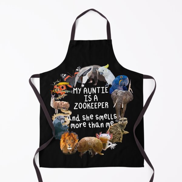 Item preview, My Auntie is a Zookeeper,Auntie Zookeeper Gift – Wildlife Keeper Design for Proud Zoo Aunts designed and sold by PrettylittlepastelUk.