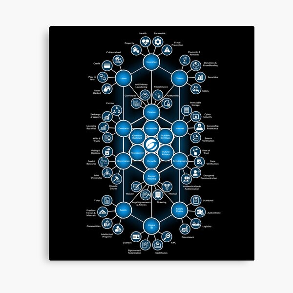 Nexus Official Use Case Diagram Canvas Print
