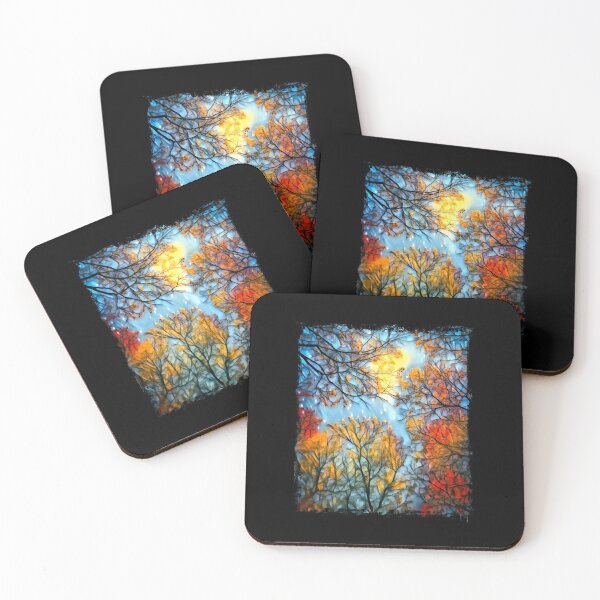 Item preview, Tree Canopy Sun Drenched Leaves designed and sold by Capuletdesigns.