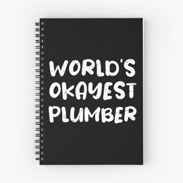 Item preview, World's okayest plumber  / plumbing gift / love plumbing / handyman present designed and sold by anodyle.