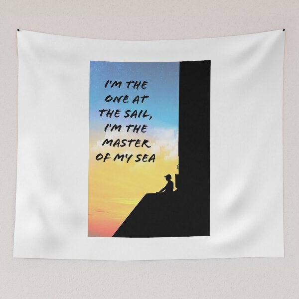 Item preview, Imagine dragons song "Believer" written on a beautiful photograph of a person designed and sold by FCEalin.