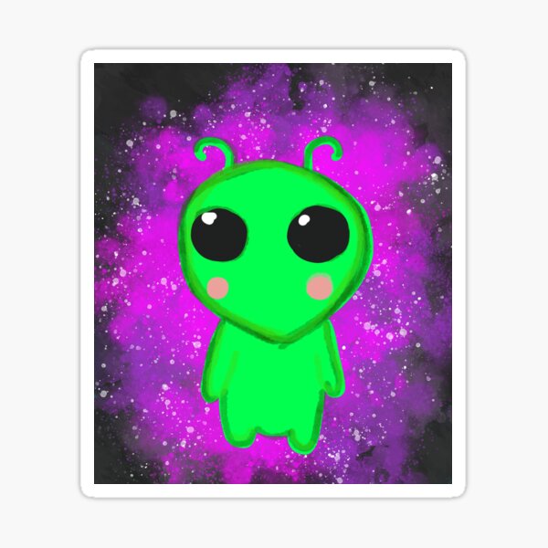 Out of this world Sticker