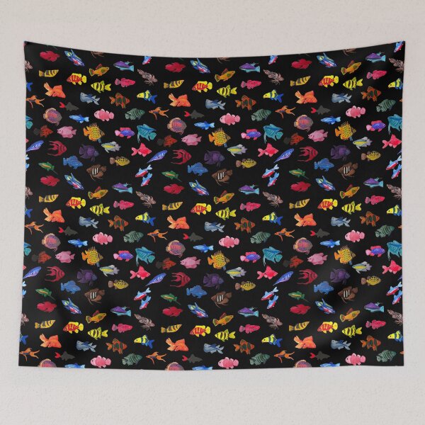 Item preview, Tropical Fish Pattern (smaller) designed and sold by Jedi-Artist.