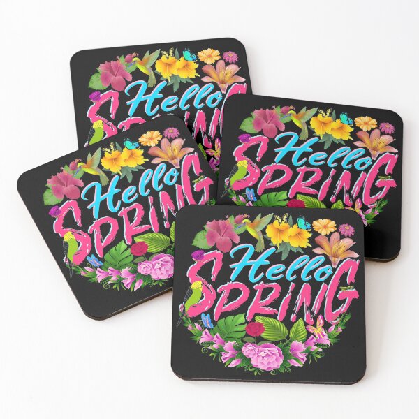 Item preview, Hello Spring, cool design for spring designed and sold by MoSaid.